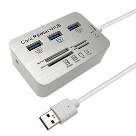 Multi-Use USB Hub and Card Reader