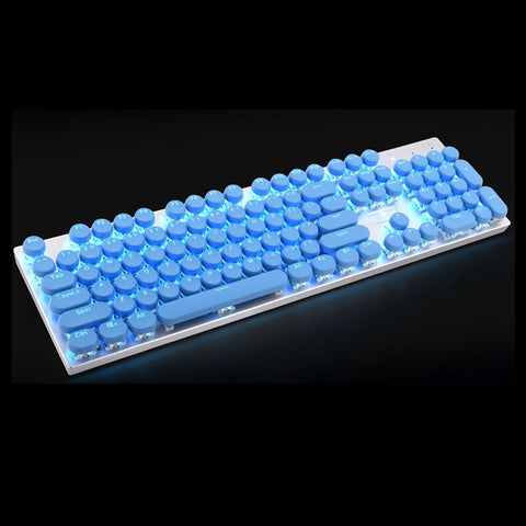 Retro-Design LED Backlit Typewriter Keyboard