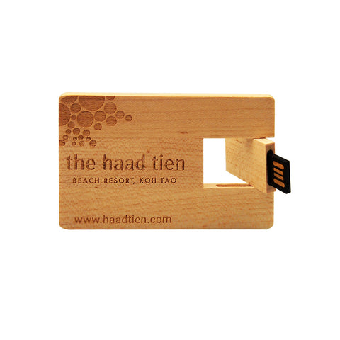 Wooden Card USB Drive