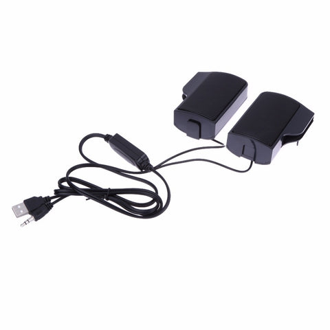 Clip-On USB Stereo Speakers