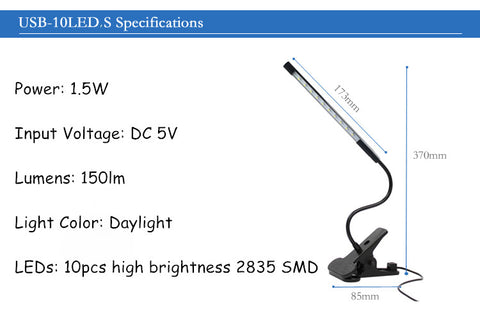 Flexible & Touch-Dimmable USB LED Light