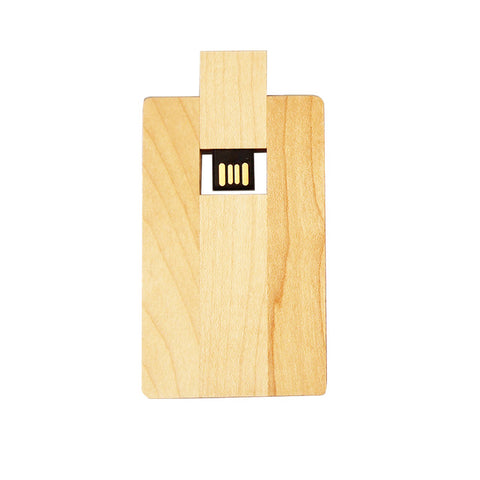 Wooden Card USB Drive